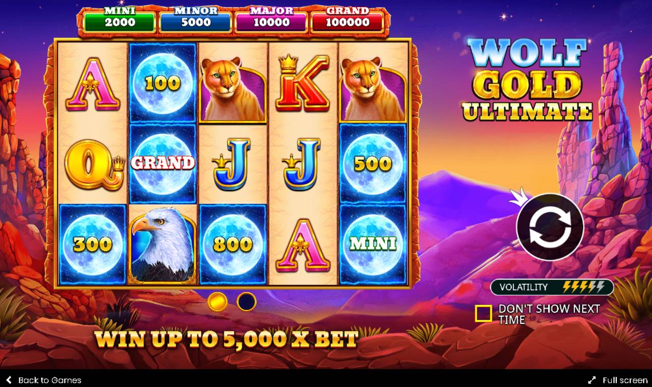 Wolf Gold Ultimate (Pragmatic Play) Image 1